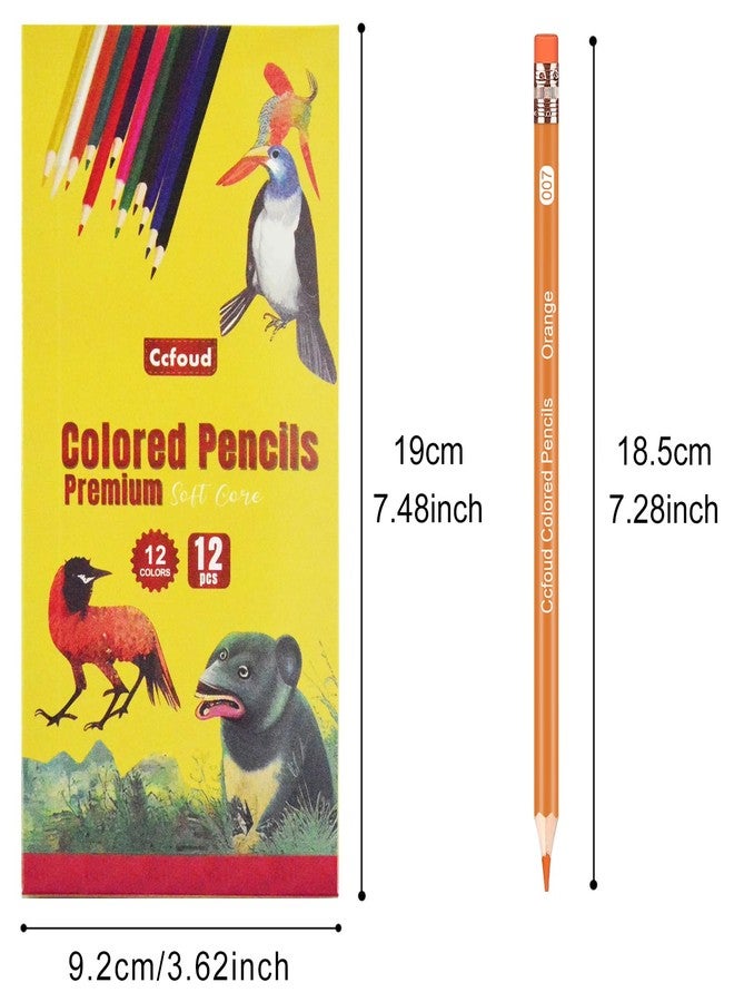 Ccfoud Colored Pencils Bulk,9 Packs of 12 Count,Colored Pencils Set，Coloring Pencils 108 Count,Bulk School Supplies for Teachers - Image 5